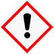 Gefahrgutsymbole nach CLP-Verordnung - Ausrufezeichen