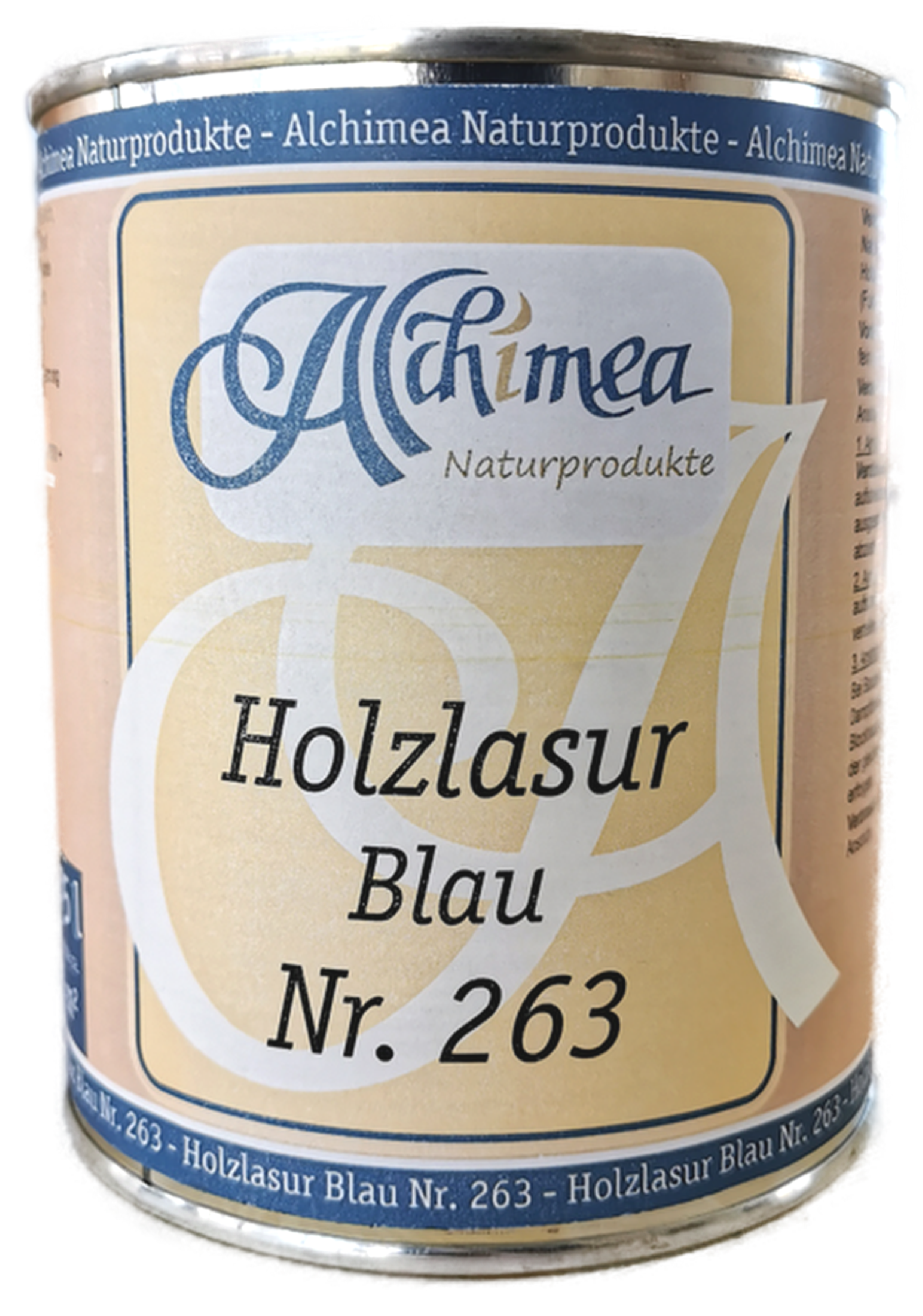 Alchimea Holzlasur Blau, 0,75 l 