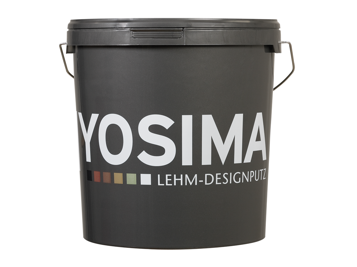 Claytec Yosima Lehmdesign-Putz 20kg-Eimer - Grundfarben